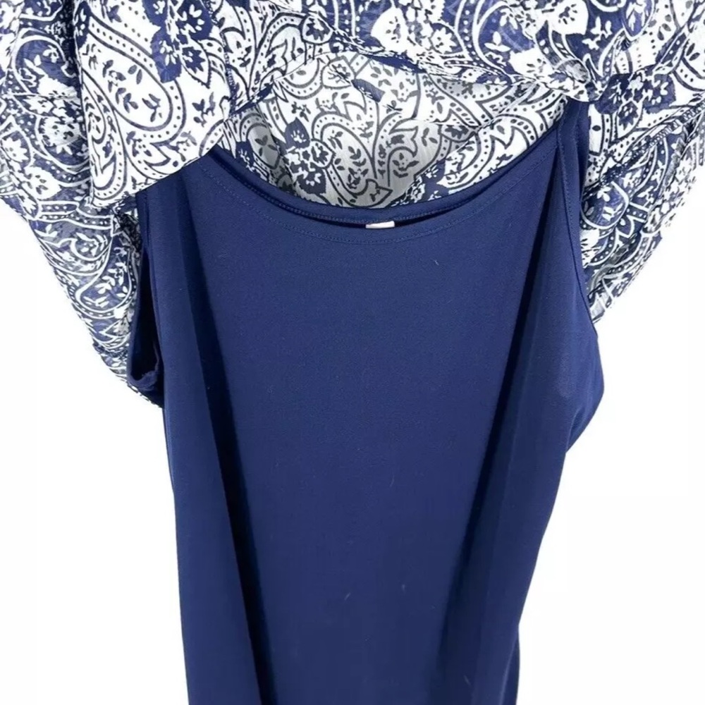 Navy Paisley sundress - Picture 6 of 9